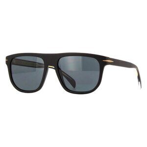New DAVID BECKHAM Black Square DB7111/S I46IR Sunglasses Women